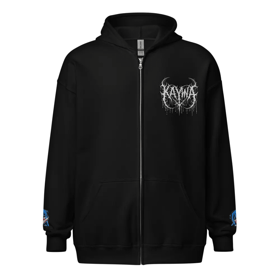 2D Font and Emote Zip Up Jacket product image (1)