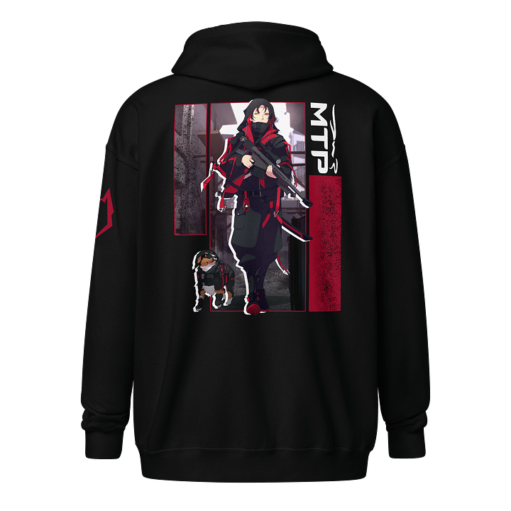 "Patrol" - MTP and Bailey Zip-up Hoodie product image (2)
