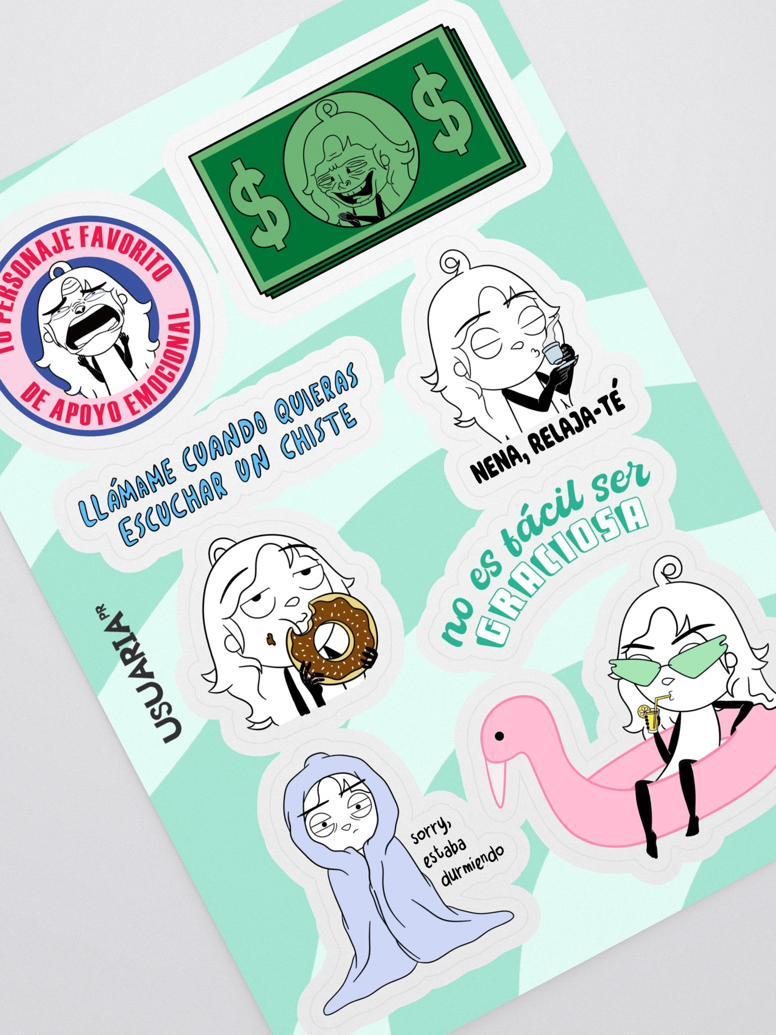 Usuariapr Sticker Sheet 1 product image (2)