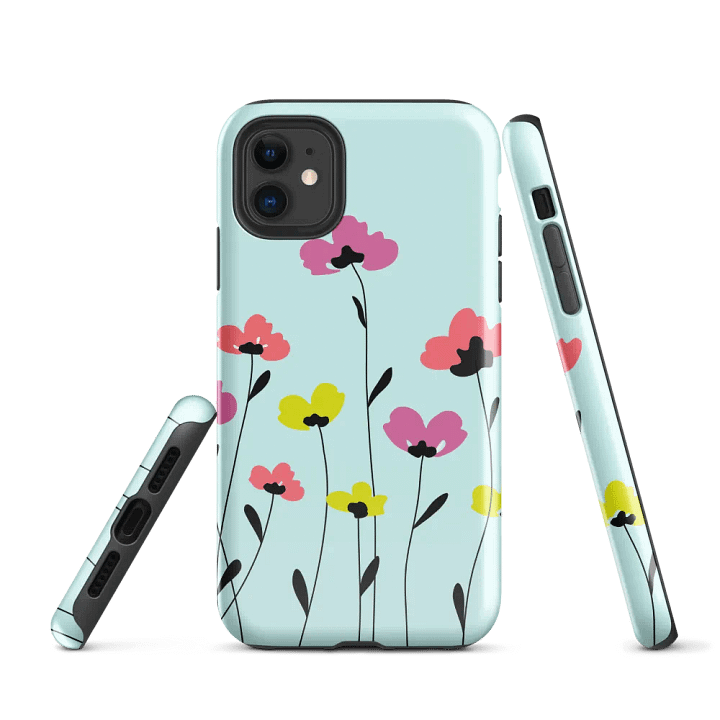 Whimsical Floral Fantasy iPhone® Tough Case product image (1)
