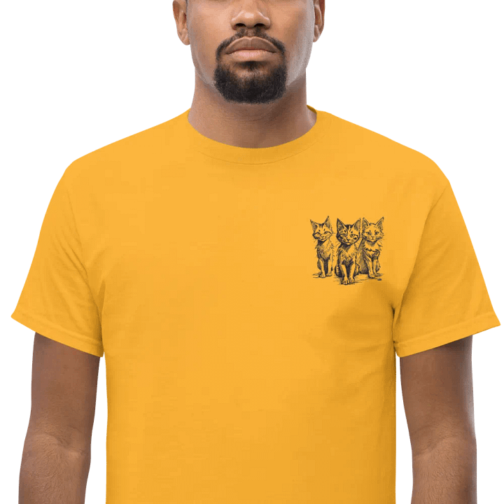 Wild Cats Embroidered T-Shirt product image (1)