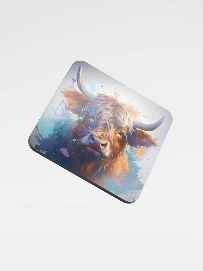 Highland Cow Coasters