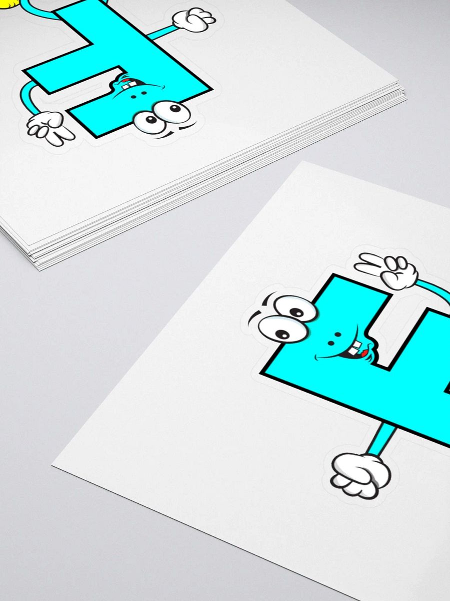 F Cartoon Character Sticker product image (12)