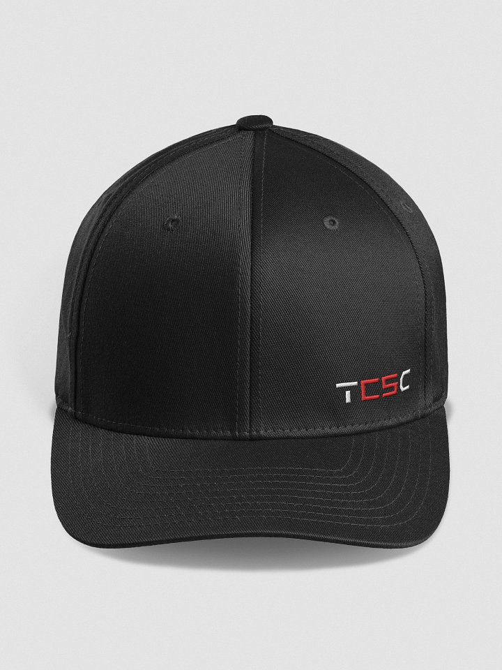 'TCSC' Logo Flexfit Cap (Black) product image (1)