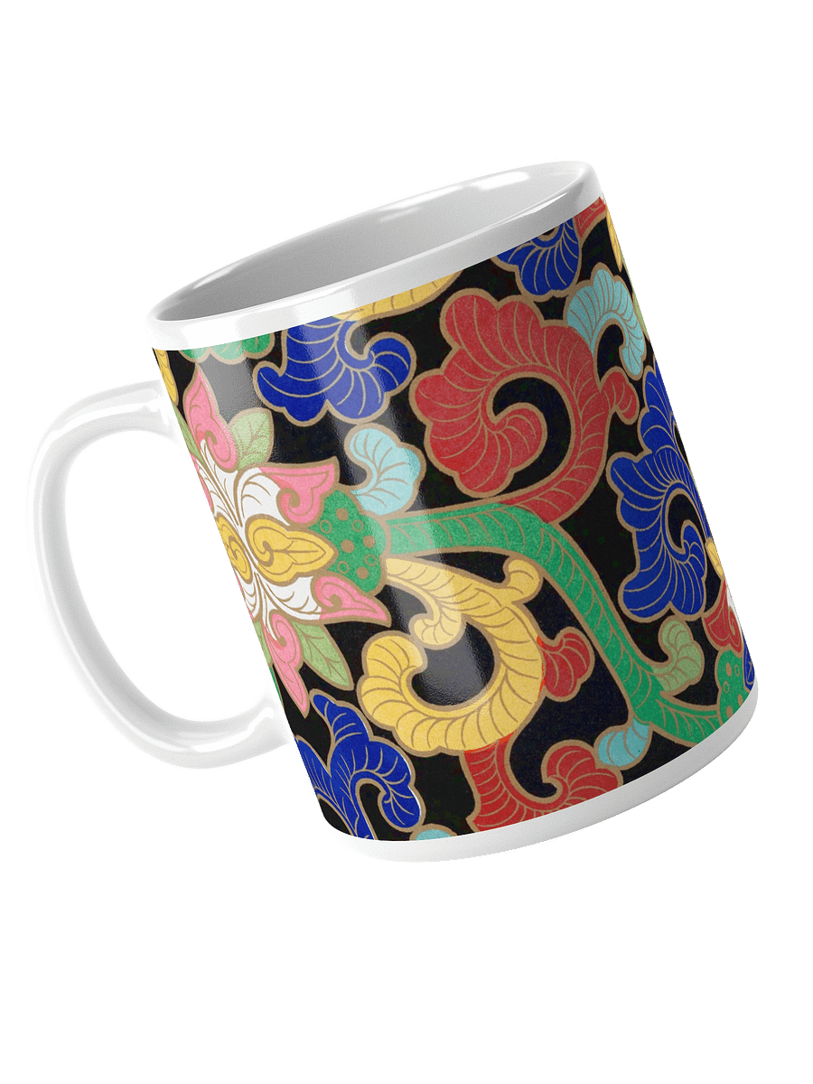 Chinese Floral. 11oz. Ceramic Mug product image (3)