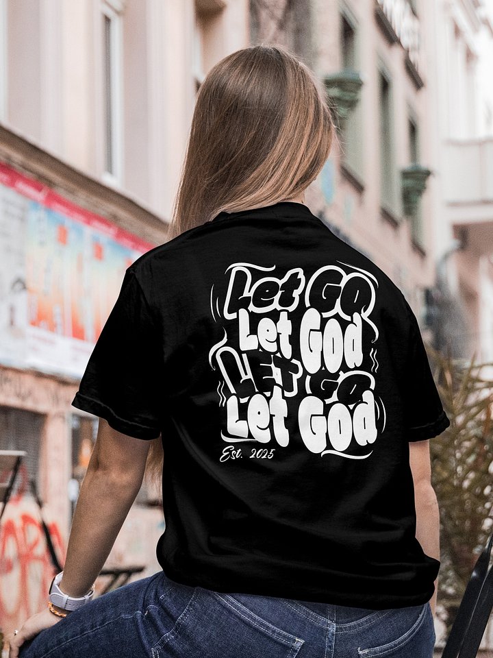 YHWH - "Let Go, Let God" Slim Fit T Shirt product image (1)