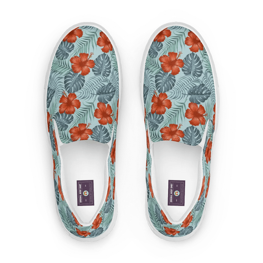 Palm Paradise | Women's Slip-On Canvas Shoes product image (1)