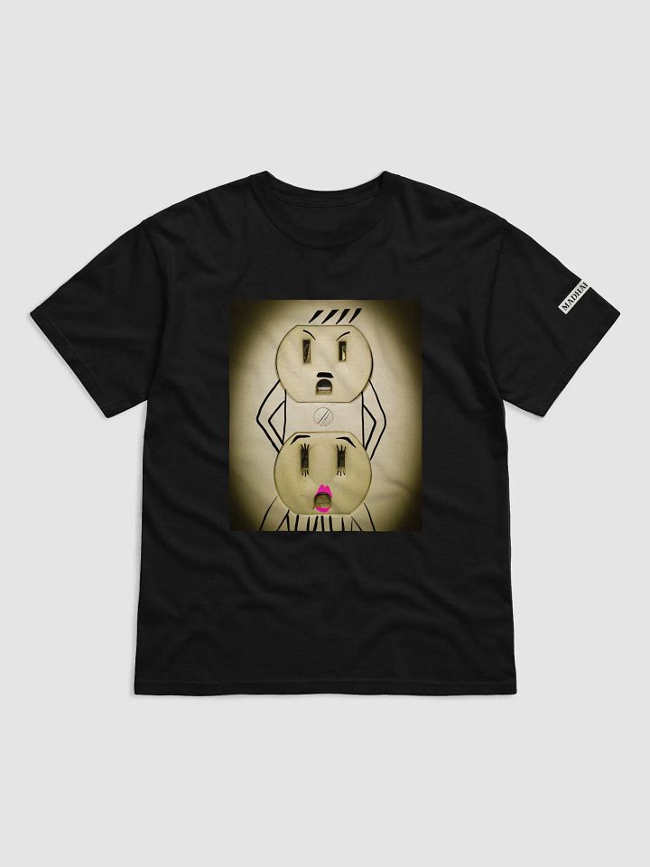 Whimsical Faces Wall Outlet Art Tee product image (1)