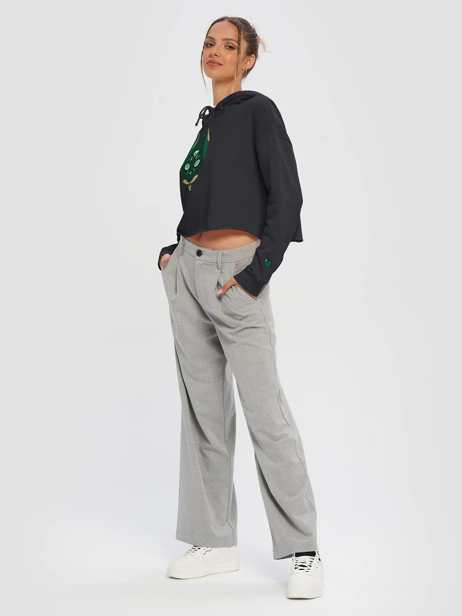 Anubace Jackal | Heart Sleeve Crop Hoodie product image (5)