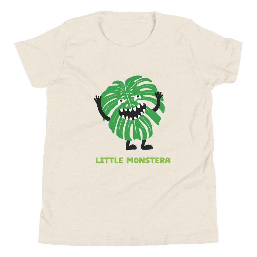 LITTLE MONSTERA tee - youth product image (5)