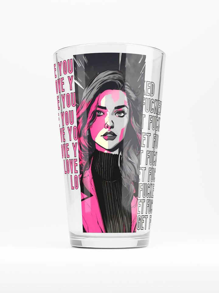 Pris- Love You, Get Fucked Shaker Pint Glass product image (1)