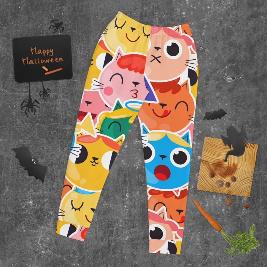 Women's Joggers Colorful Cat product image (11)