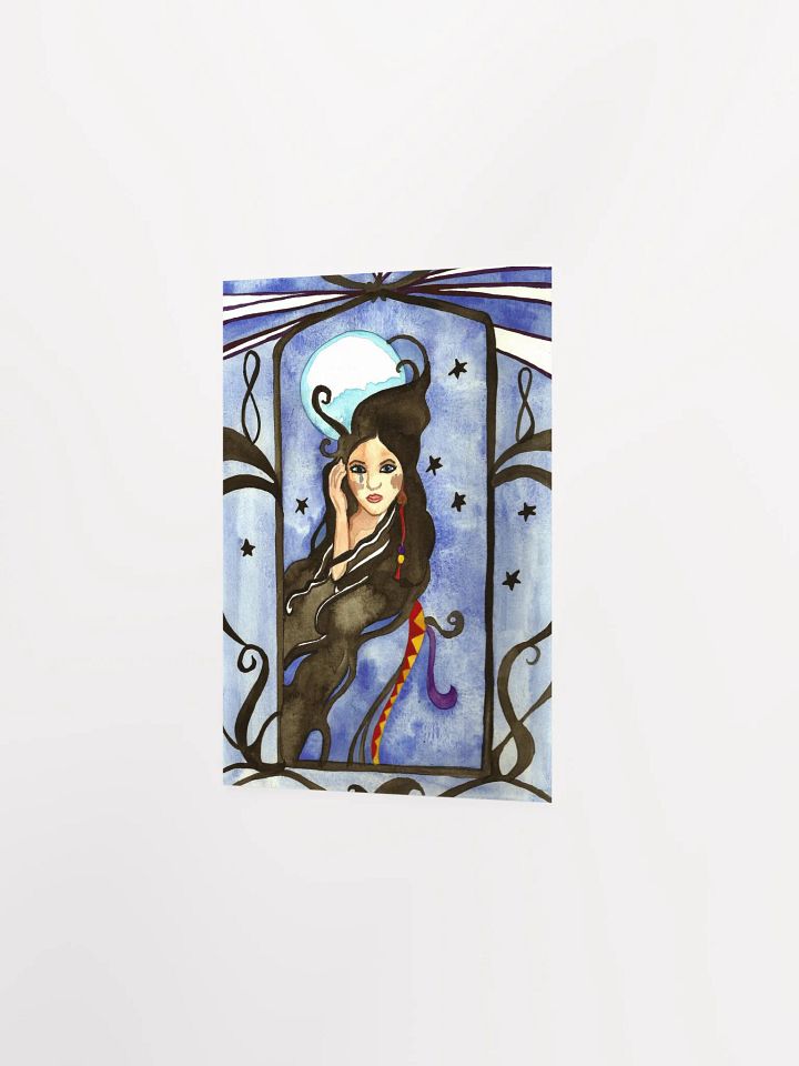 Kuutar Goddess Of The Moon Art Print product image (12)