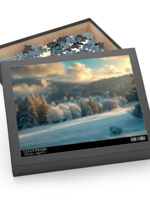Puzzle (500-Piece) - Beautiful Winter Scenery product image (3)