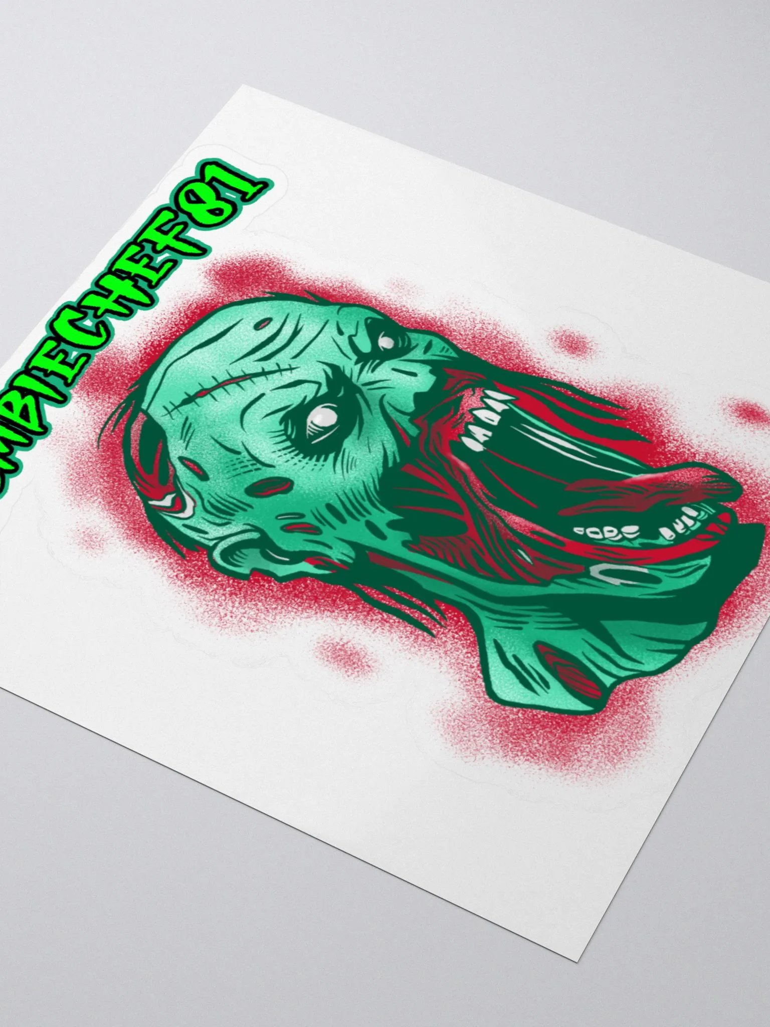 Zombiechef New Sticker product image (3)
