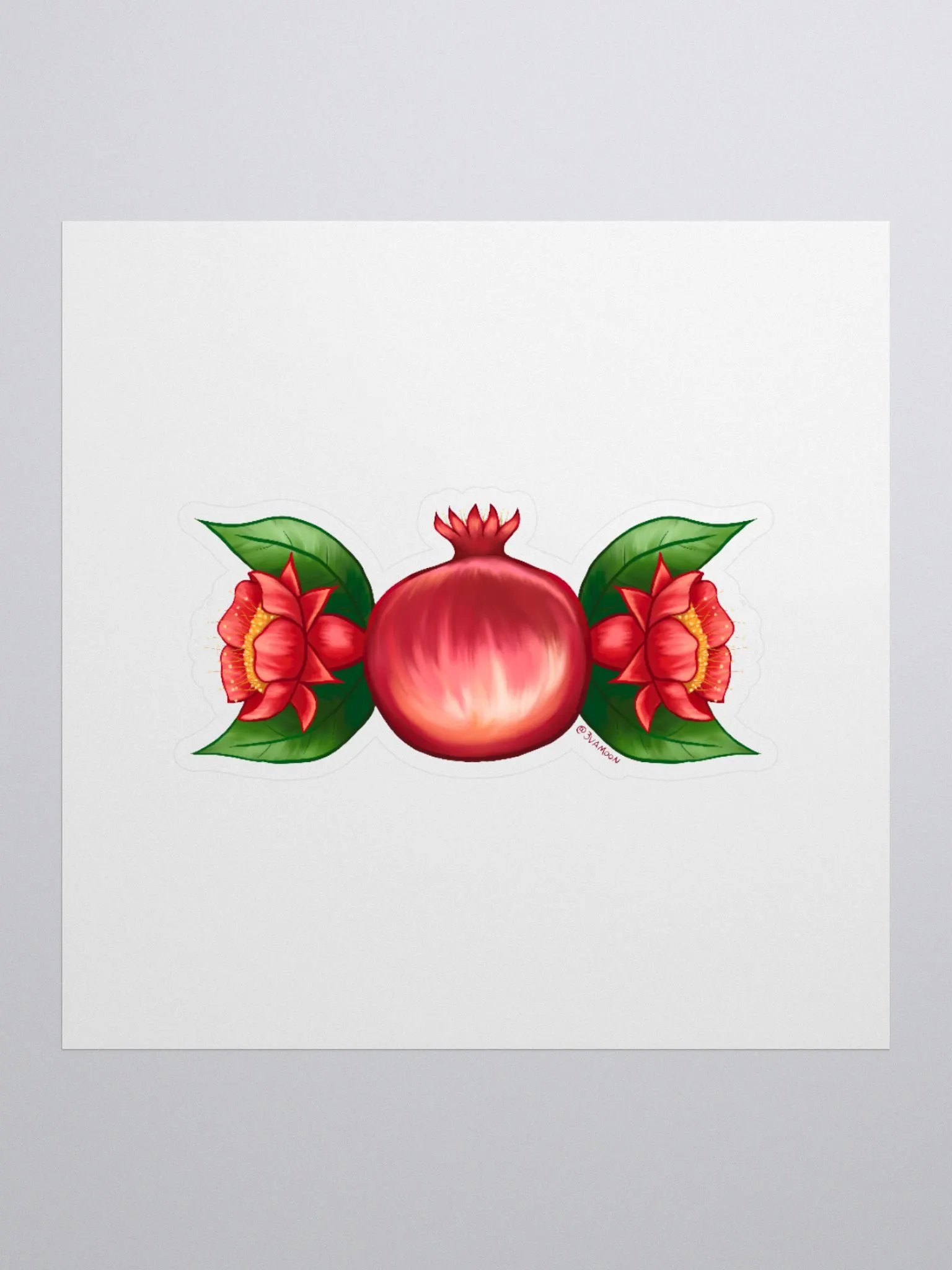 Triple Poms Sticker product image (3)
