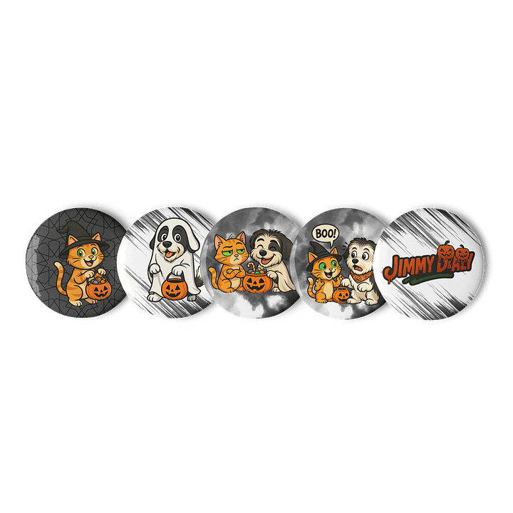 Spooky Paws Halloween Pin Set product image (1)
