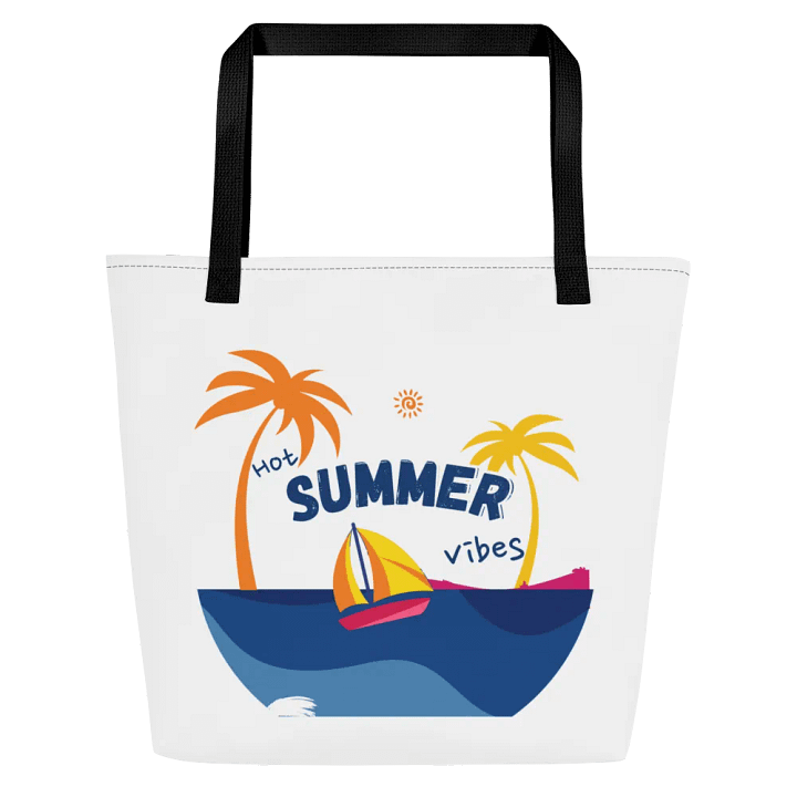 Summer Wave All-Over Tote Bag product image (1)