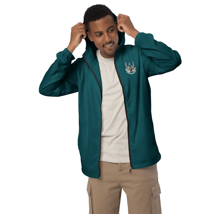Teal Foss double tug Sketch Windbreaker product image (10)