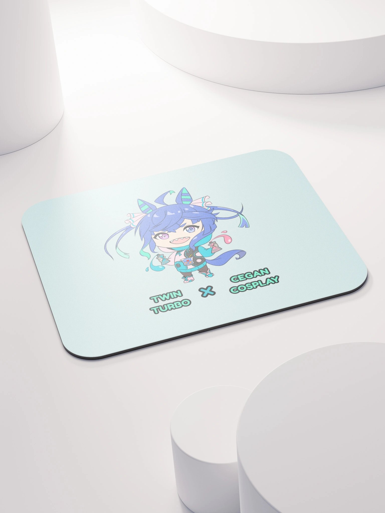 Twin Turbo x CeganCosplay Mousepad product image (4)