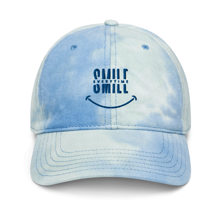 Smile Everytime Embroidered Cap – Positive Vibes Only | Stylish & Uplifting product image (1)