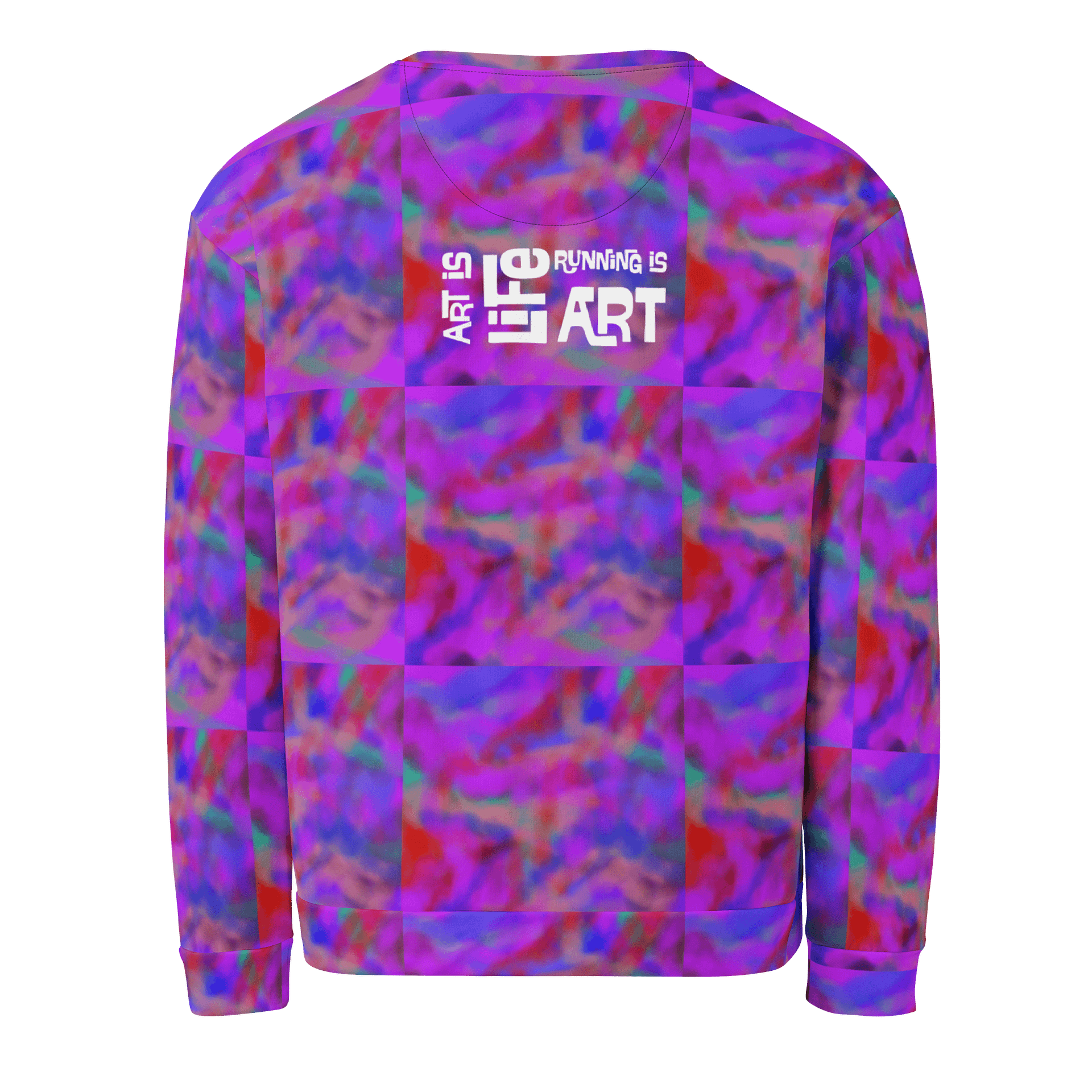 Runner Abstract #1 Sweatshirt (Running Sweatshirt) product image (2)