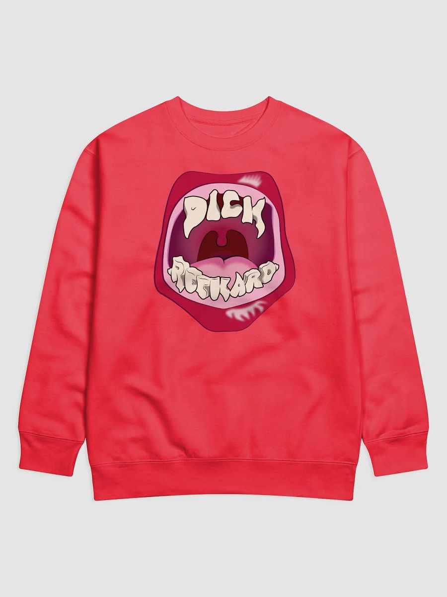 Dick Reckard Teeth Sweatshirt || Unisex, Multiple Colors product image (2)