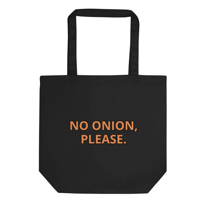 Team NO Onion Tote Bag product image (2)