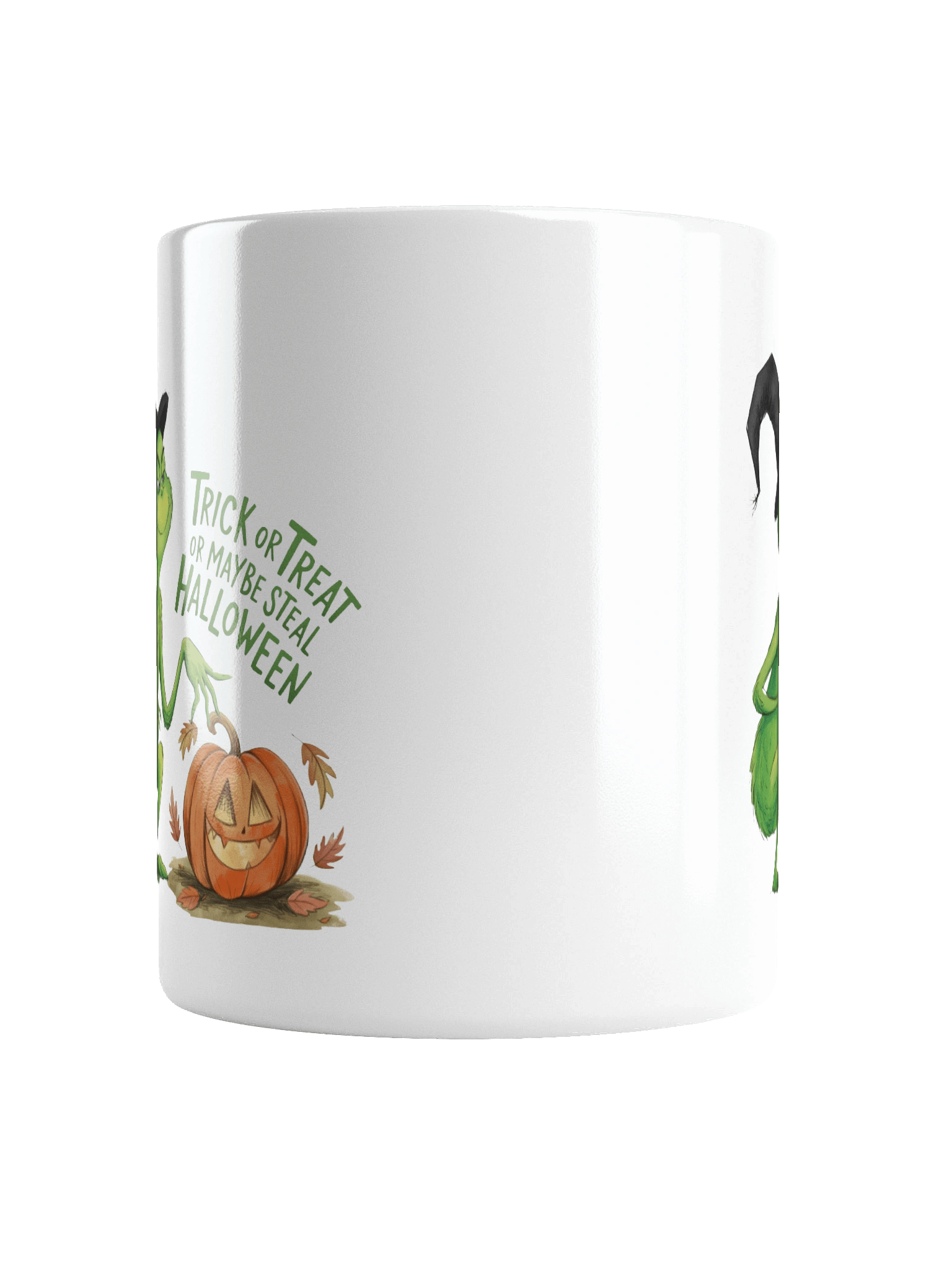 Trick or Treat or Steal Halloween Grinch Mug product image (7)