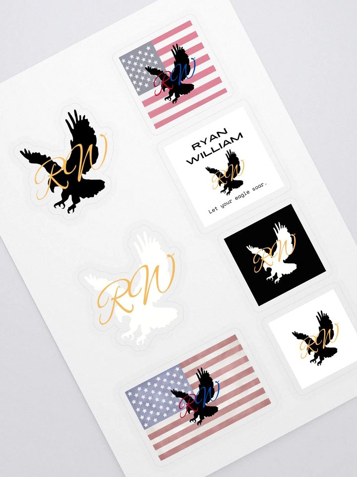 RW LOGO Sticker Sheet product image (1)