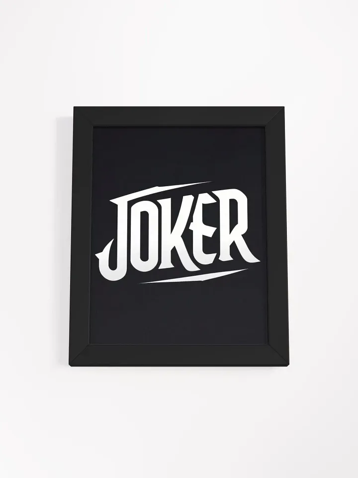 Joker Framed Matte Poster product image (1)
