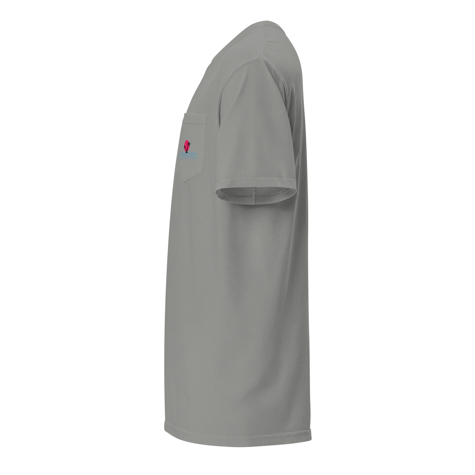 Sunset Palms Pocket Tee product image (3)