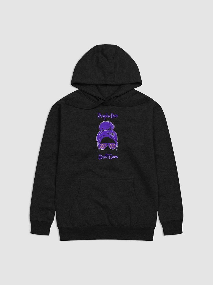Purple Hair Don't Care Unisex Hoodie product image (1)