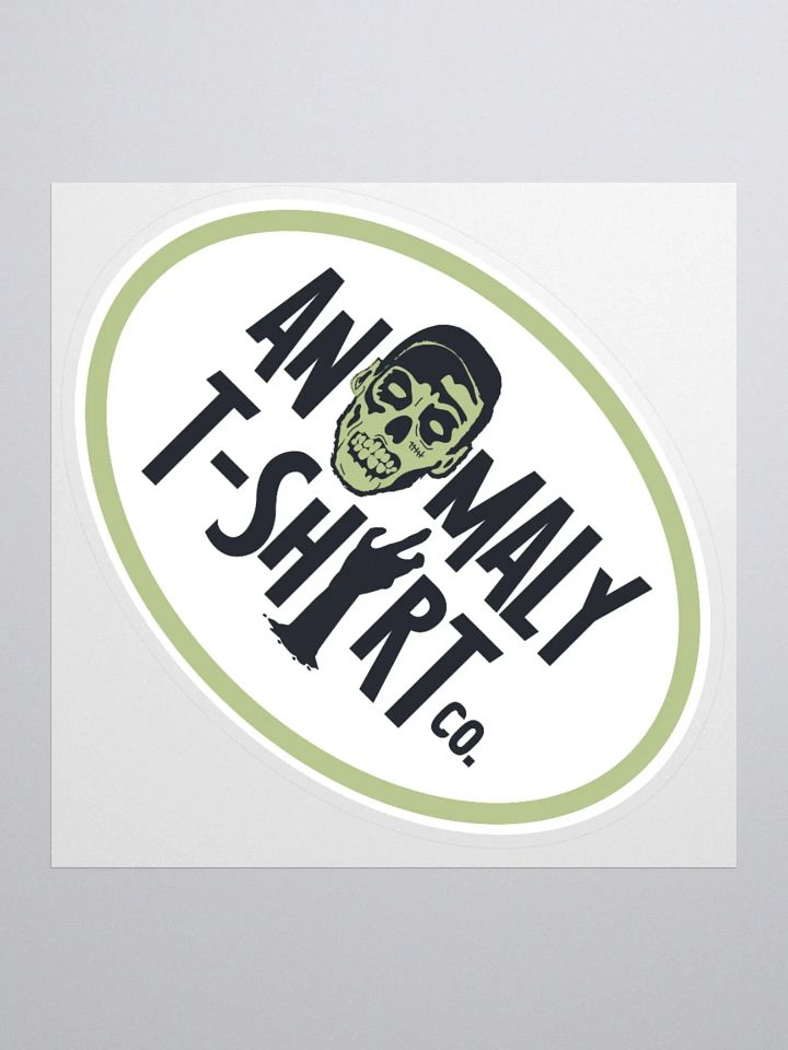 Oval Anomaly Zombie Logo Kiss Cut Stickers product image (2)