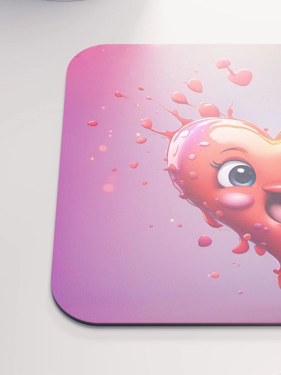 Cute Heart Mouse Pad product image (6)