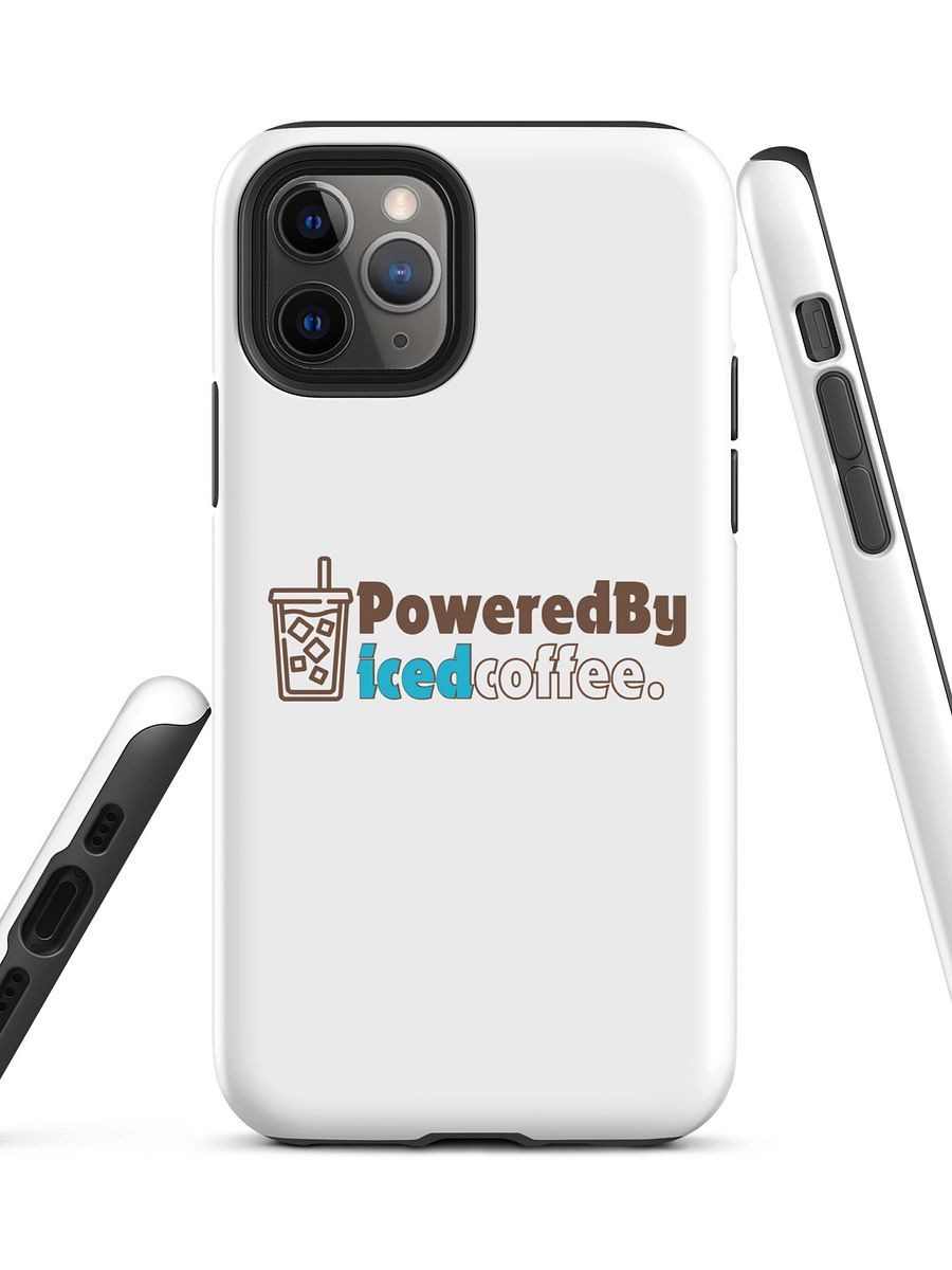 Funny Iced Coffee iPhone Case I Minimalist Phone Cover with Quote I MAGSAFE COMPATIBLE product image (3)