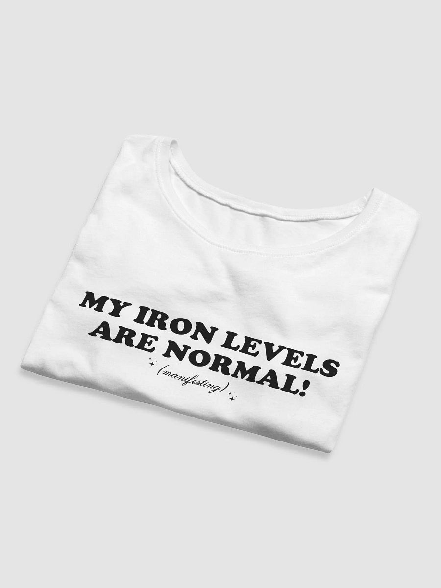 Iron Levels Baby Tee product image (8)