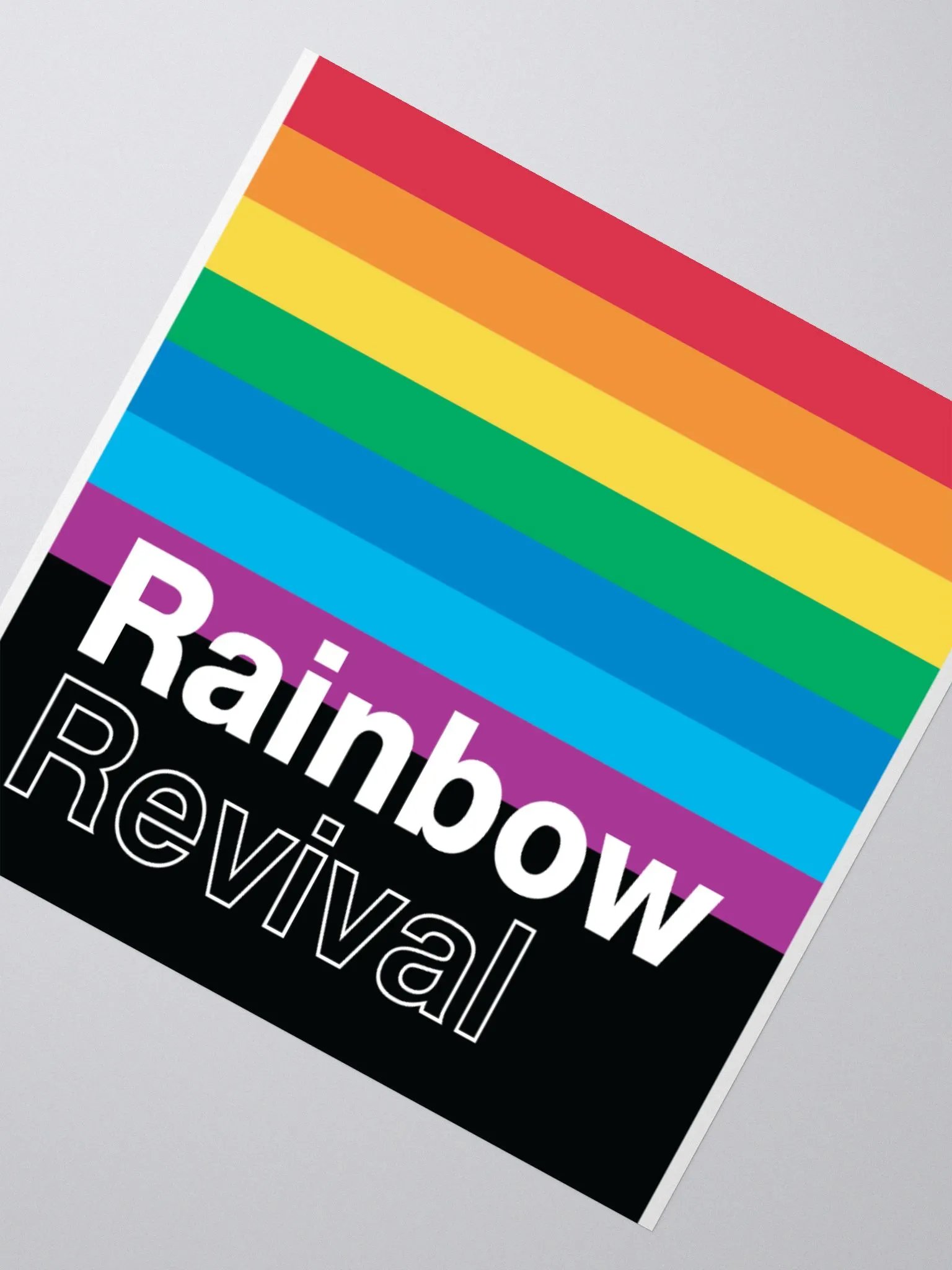 Rainbow Revival Sticker product image (2)