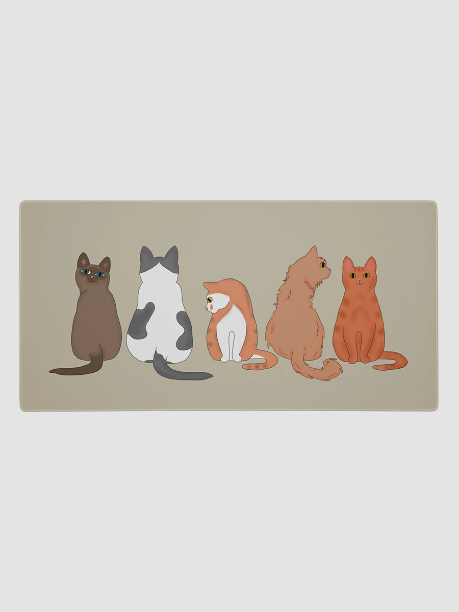 Cats Gaming Mousepad [TAN] | Runesy Merch Collection product image (1)