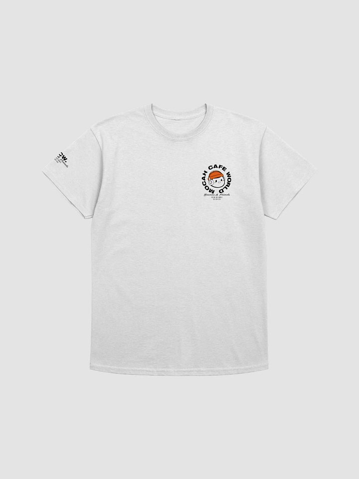 MCW. Beanies & Friends Minimal Tee - White/Orange product image (1)