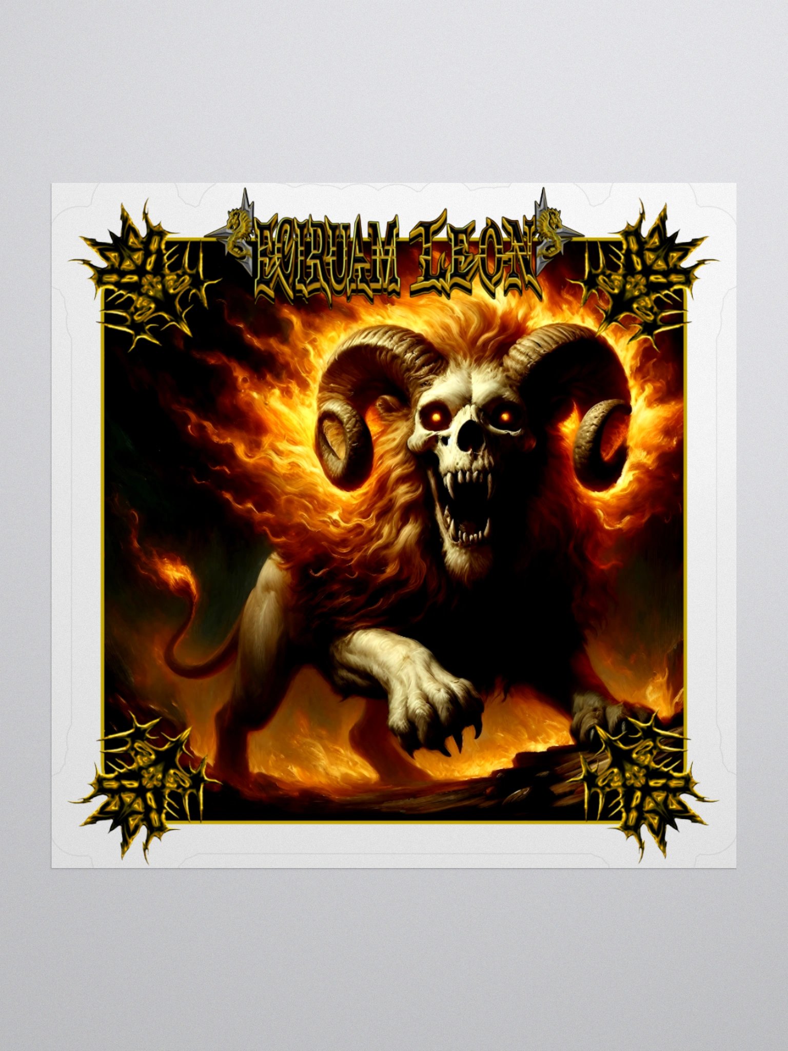 Eciruam Leon Manticore Stickers product image (3)