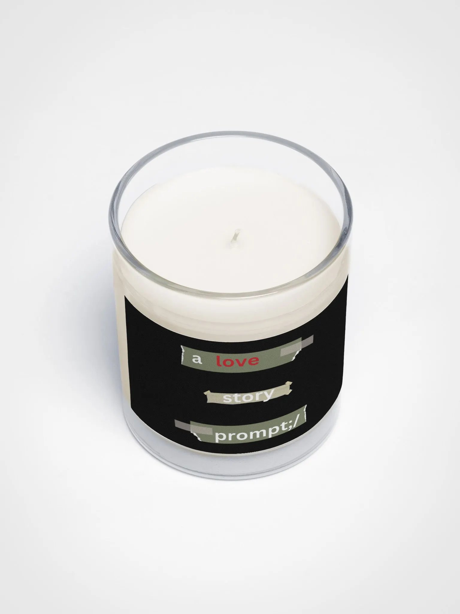 Love Story Prompt Soy Wax Candle product image (3)