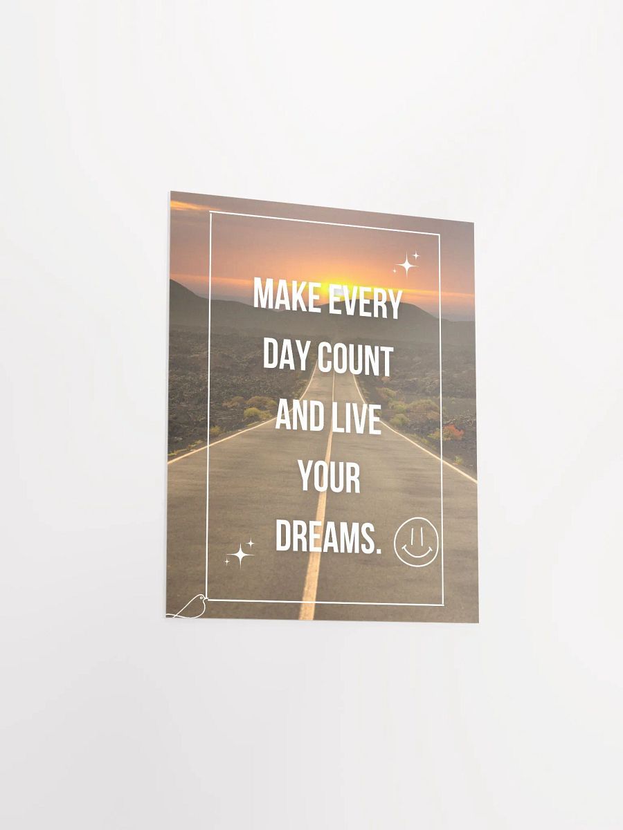 Every Day Counts sustainable Poster product image (5)