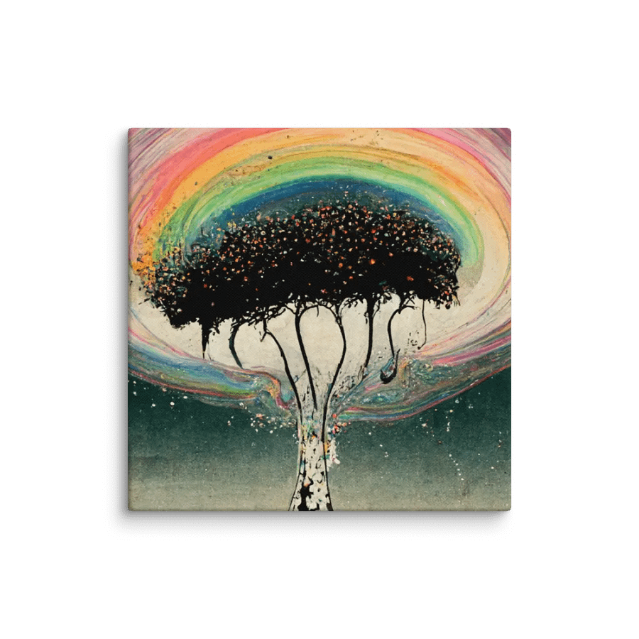 Rainbow Tree Canvas Art product image (6)