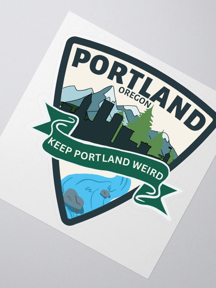 Portland, Oregon Sticker product image (2)