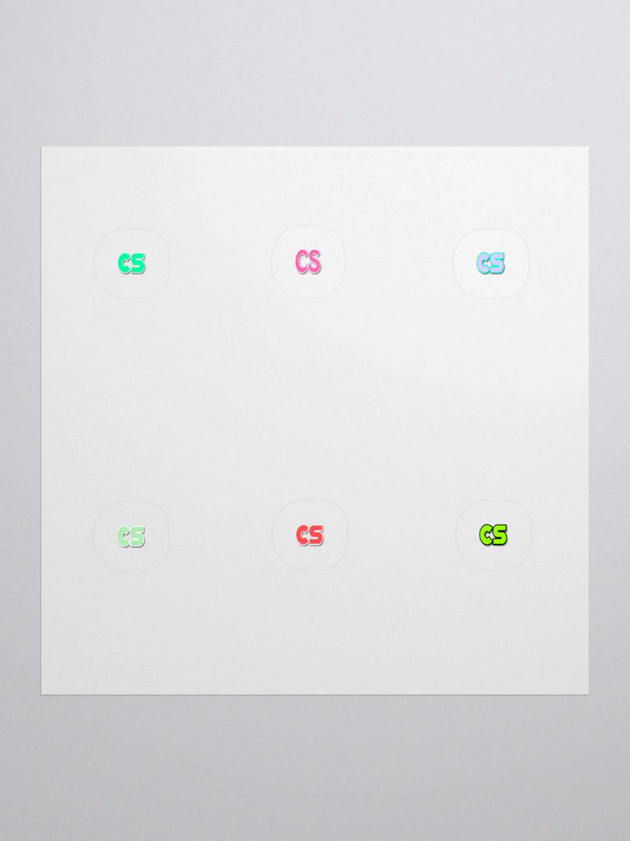 CS Stickers 6PK product image (1)