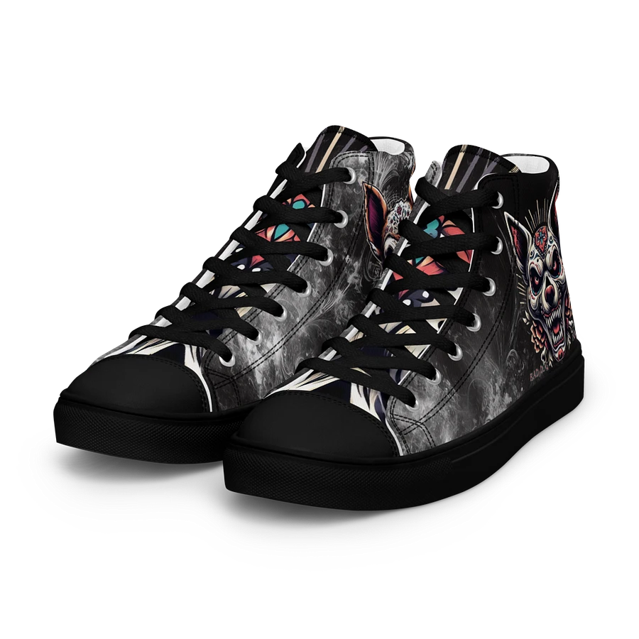 Day of the Dead Women's High Top Canvas Shoe product image (7)