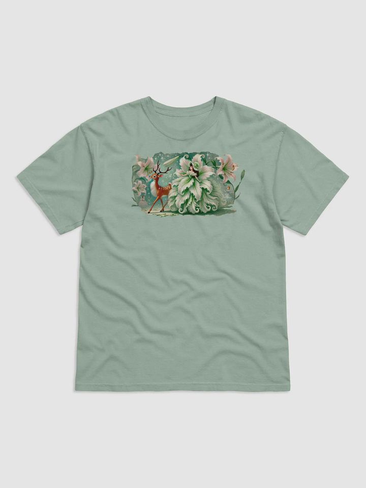 Forest Fairy and Reindeer Comfort Colors Fairytale Tee product image (2)