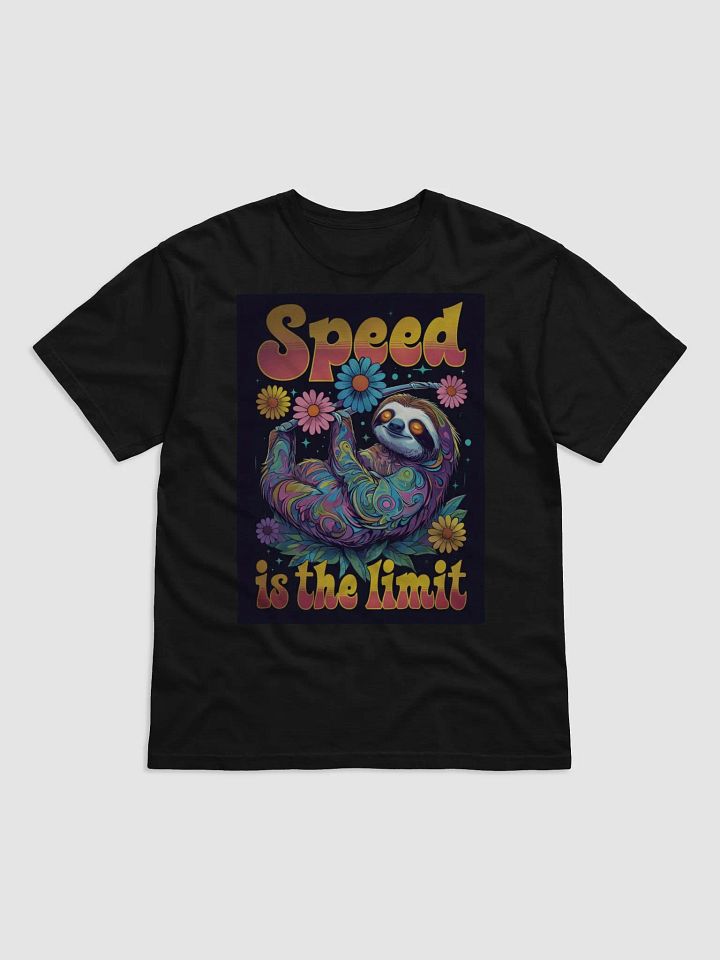 Psychedelic Sloth: Speed is the Limit T-Shirt product image (1)