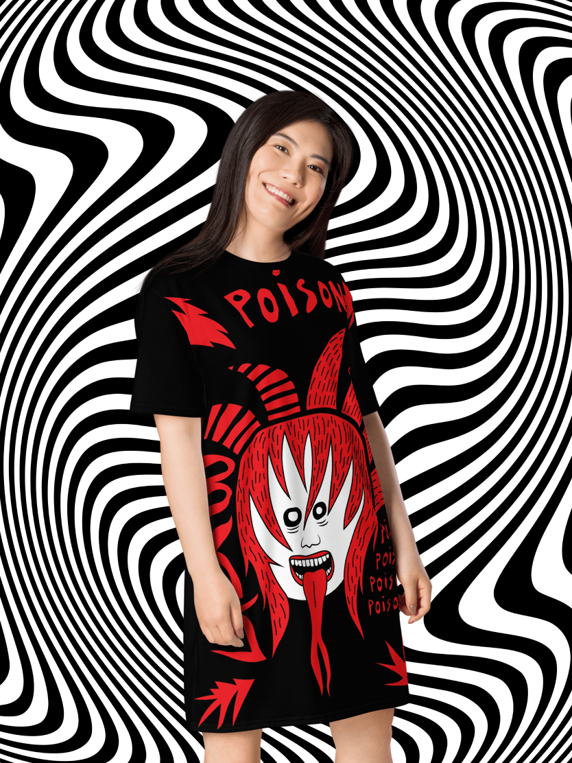 Poison T-Shirt Dress product image (8)